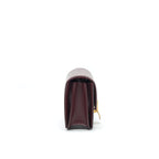 CELINE SMALL CLASSIC BAG IN BOX CALFSKIN BURGUNDY