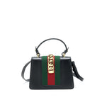 Gucci Mini Sylvie 20cm Black