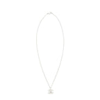 Chanel CC Logo Necklace/Earrings SHW(Sell In A Set)