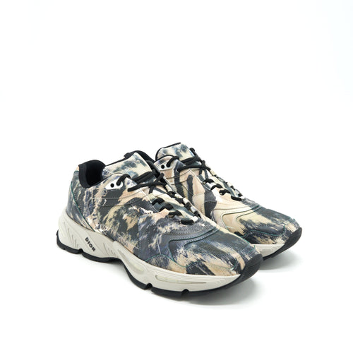 Dior Size 42 Men's Sneakers Grey Multicolour Limited