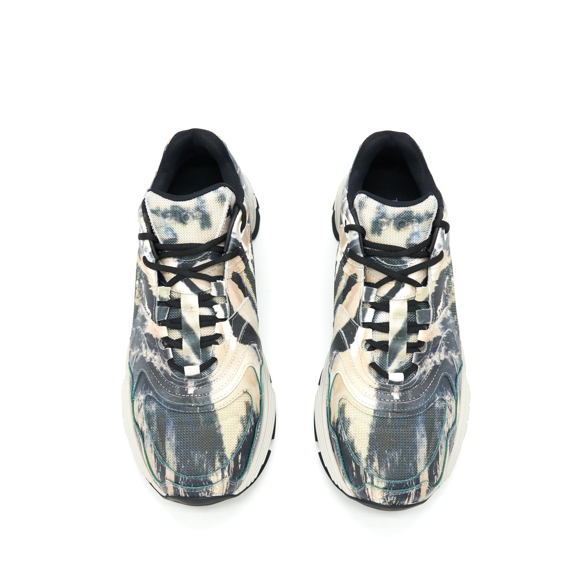 Dior Size 42 Men's Sneakers Grey Multicolour Limited