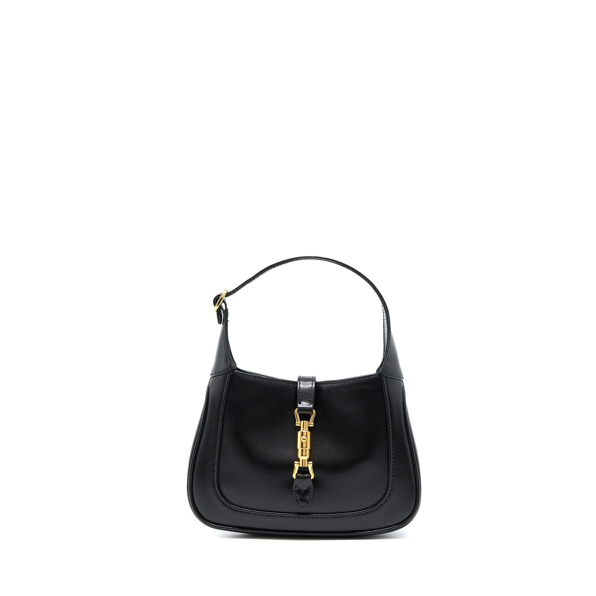 Gucci Jackie 1961 Mini Bag Calfskin Black GHW