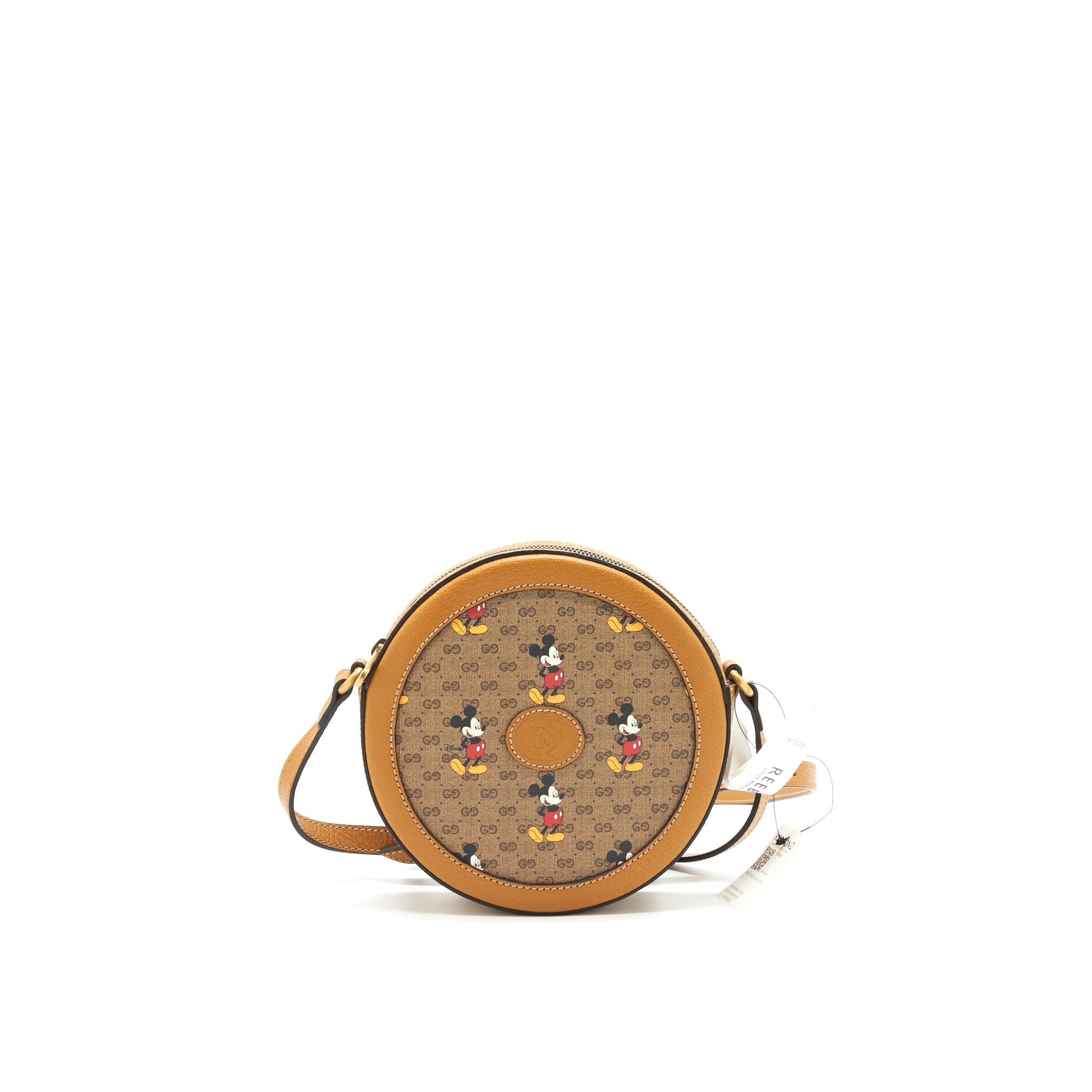 Gucci Disney Mickey GG Supreme Round Bag