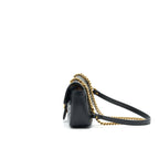 GUCCI GG MARMONT MINI BAG BLACK WITH GHW