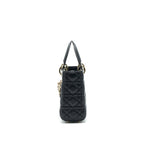 DIOR SMALL LADY DIOR BAG BLACK GHW