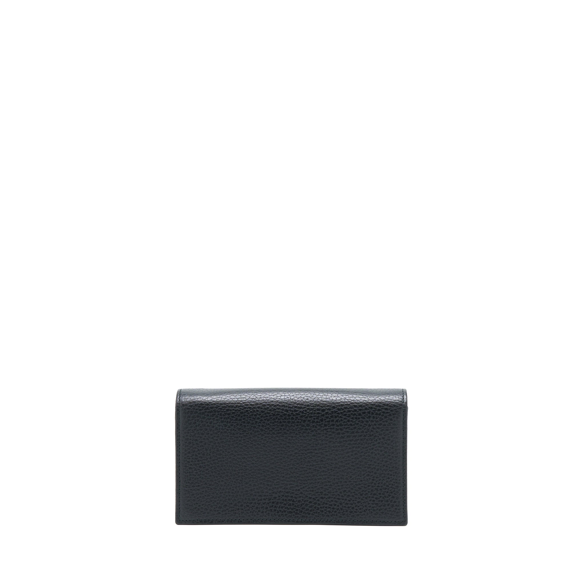 Gucci Chain Wallet Black GHW