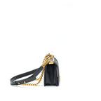 Chanel Small Boy Bag Caviar Black brushed GHW Year 2021 (microchip serial）