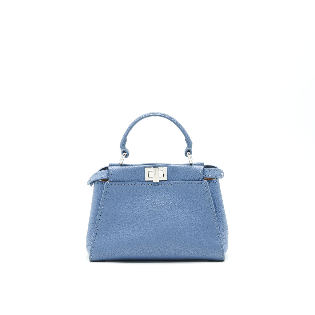 FENDI MINI PEEKABOO ICONIC IN BLUE SHW