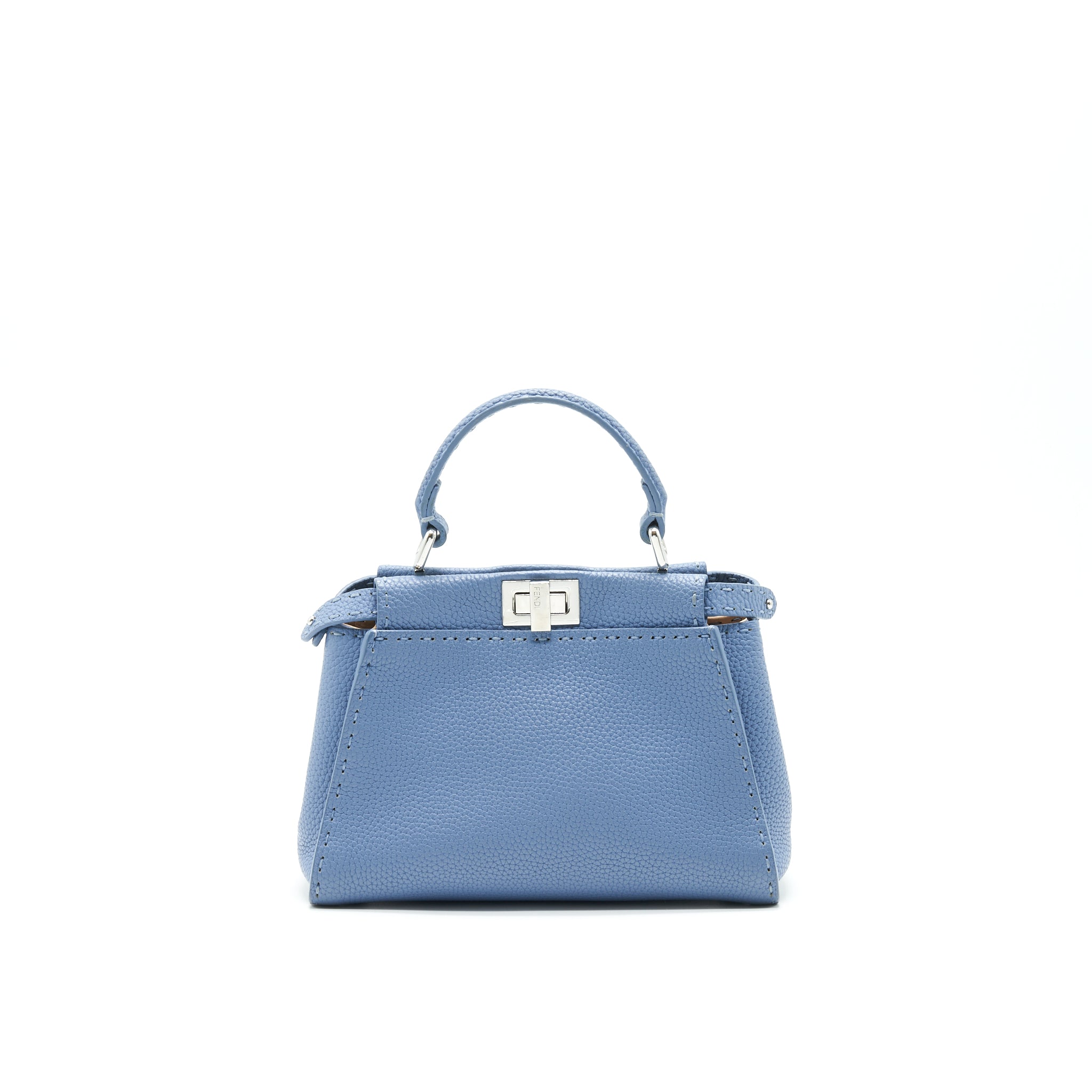 FENDI MINI PEEKABOO ICONIC IN BLUE SHW
