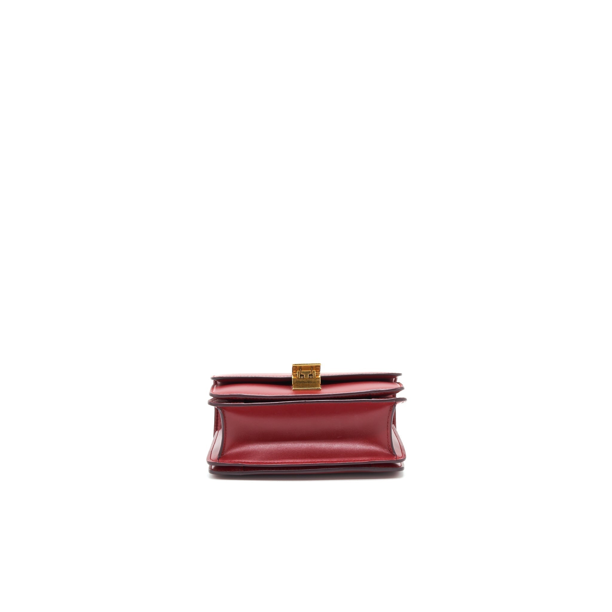 Celine small Classic Box Bag Red with