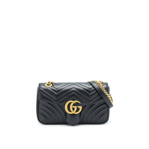 Gucci GG Marmont Shoulder Bag 26cm Black with GHW