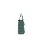 Dior Lambskin Cannage My ABCDior Lady Dior Small Green LGHW