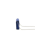 Dior Diorama Wallet on Chain Blue with SHW