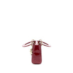 Dior Mini Lady Dior Patent Red LGHW