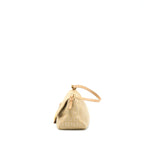 Fendi Mini Mamma Baguette Canvas Beige GHW