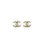 CHANEL CC EARRINGS GHW