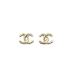 CHANEL CC EARRINGS GHW