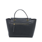 Celine Mini Belt Grained Calfskin Black