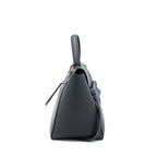 Celine Mini Belt Grained Calfskin Black