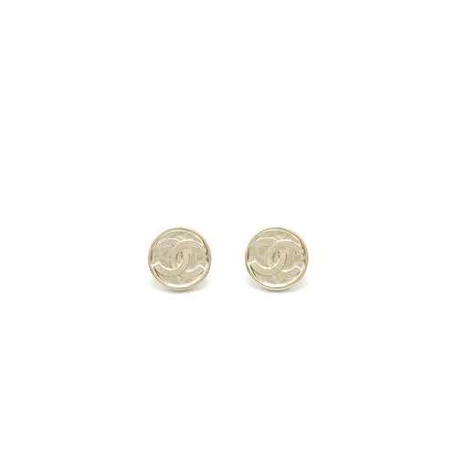 Chanel Mini Coin CC Earrings LGHW
