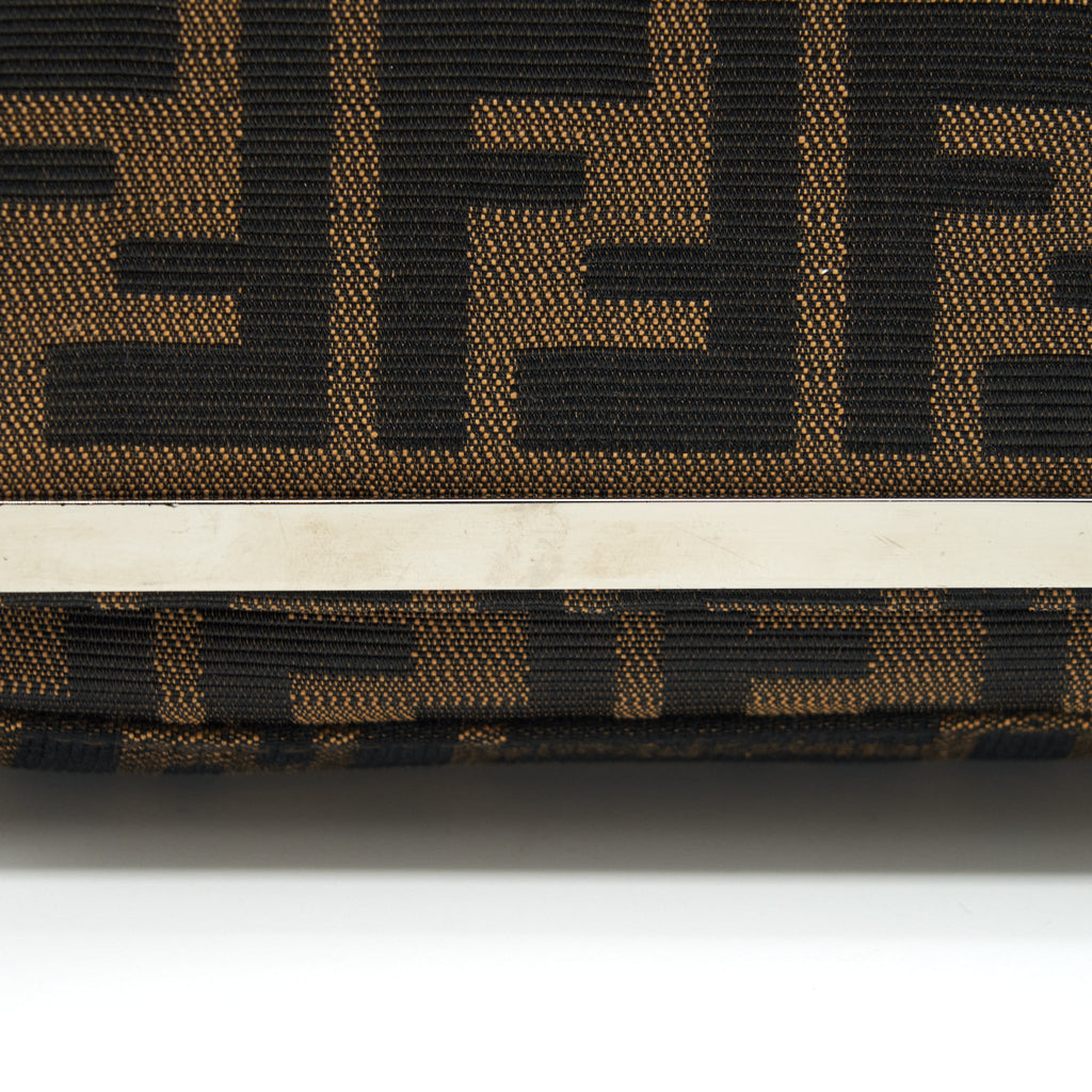 Fendi Vintage FF Logo Shoulder Bag
