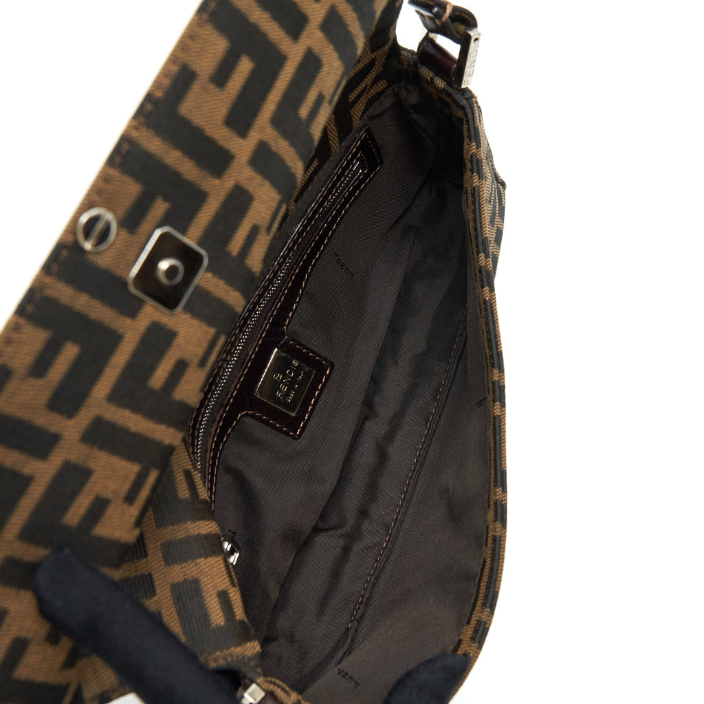 Fendi Vintage FF Logo Shoulder Bag