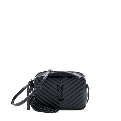 Saint Laurent/YSL Lou Camera Bag Calfskin So Black