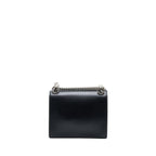 Fendi Kan I Calfskin Black SHW With An Extra Bag Charm