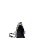 Fendi Kan I Calfskin Black SHW With An Extra Bag Charm