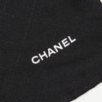 Chanel 90cm Coco’s Apartment Interlocking CC Logo Silk Scarf Black/Multicolour