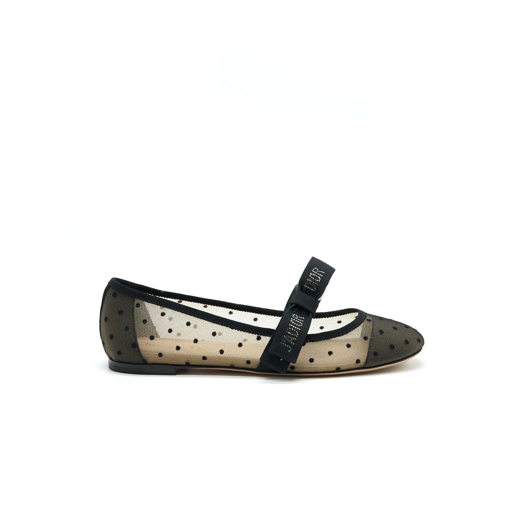 CHRISTIAN DIOR Size 36.5 MISS J'ADIOR NICELY-D ESPADRILLE FLATS