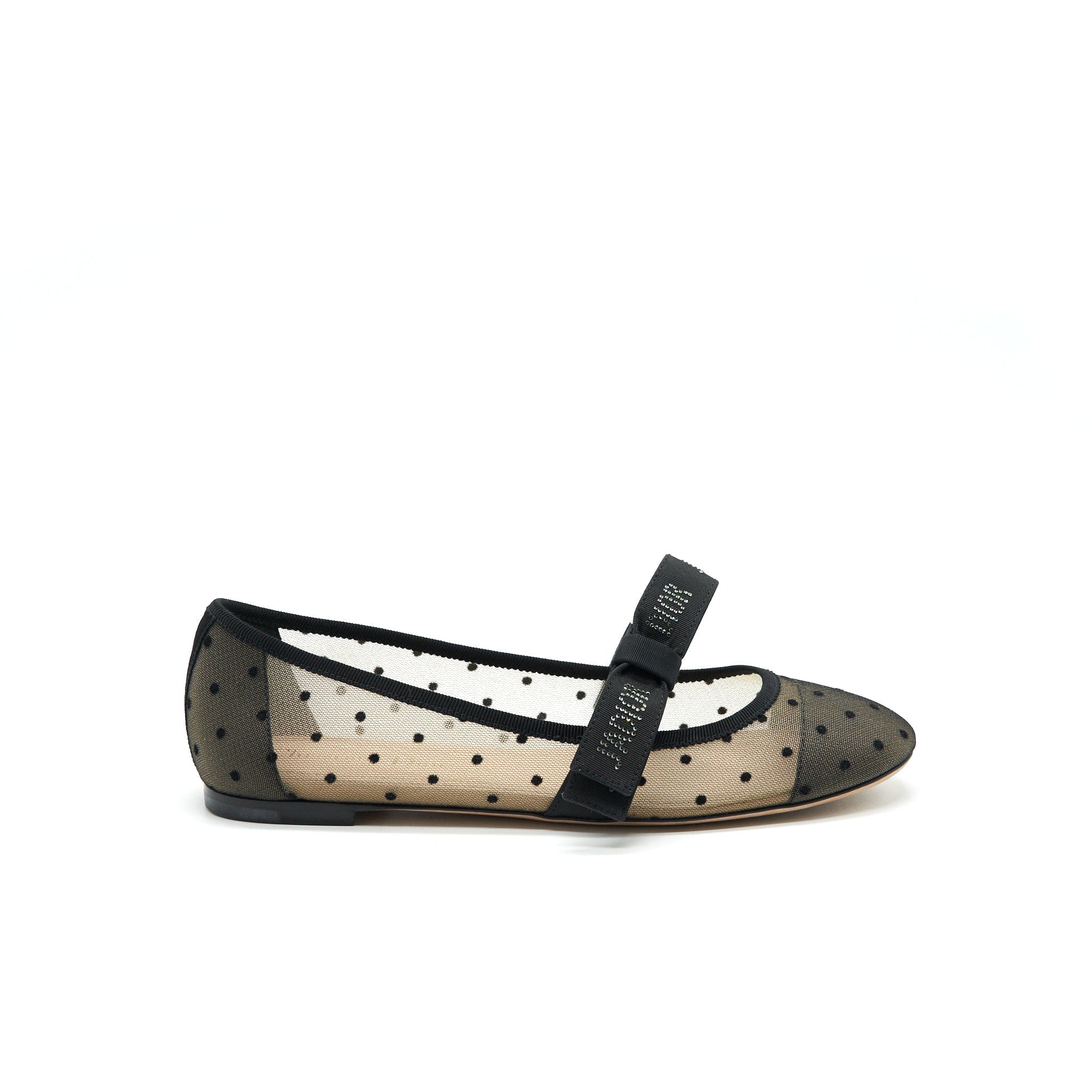CHRISTIAN DIOR Size 37 MISS J'ADIOR NICELY-D ESPADRILLE FLATS