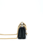 Chanel Seasonal Paris Cosmopolite Strait Lined Flap Bag Calfskin / Lambskin Black GHW