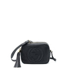 Gucci Soho Camera Disco Bag Calfskin Black GHW