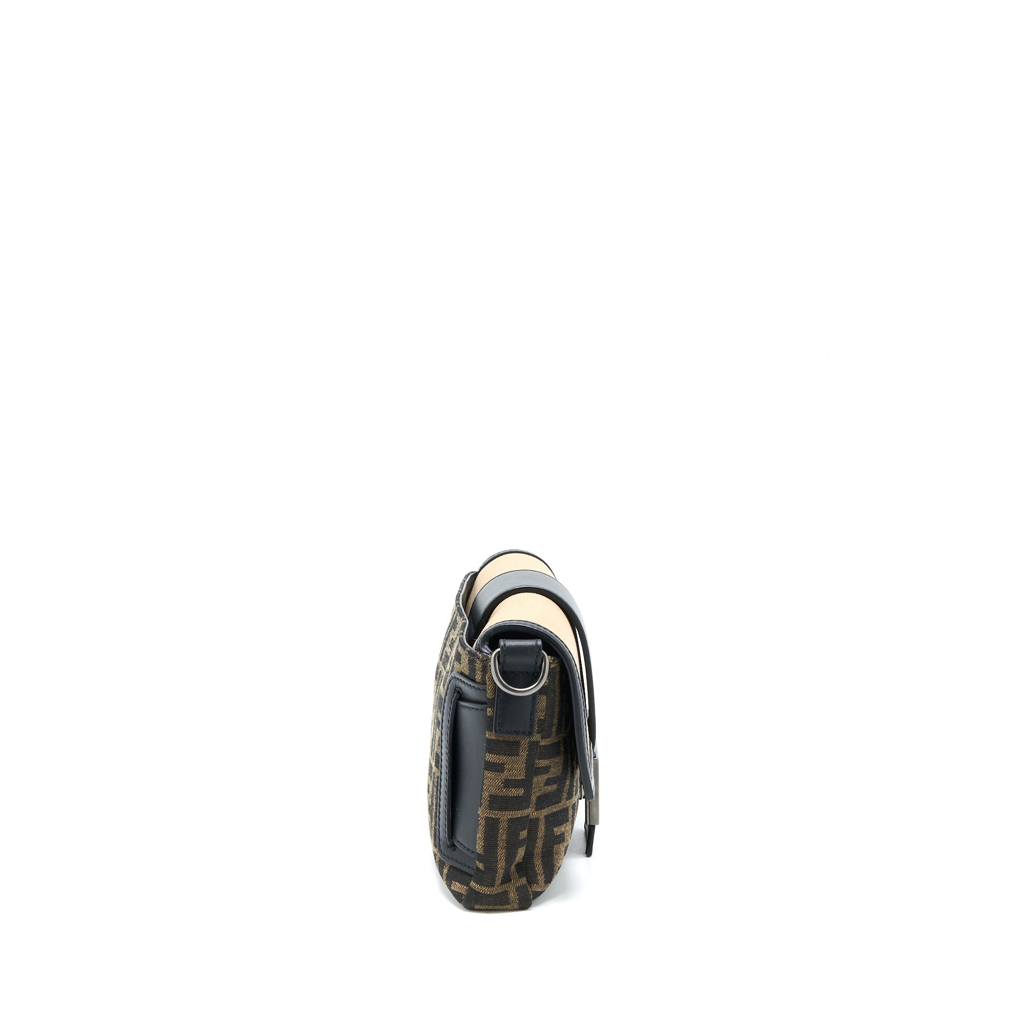 Fendi Regular Baguette Bag FF Jacquard Canvas Multicolour SHW