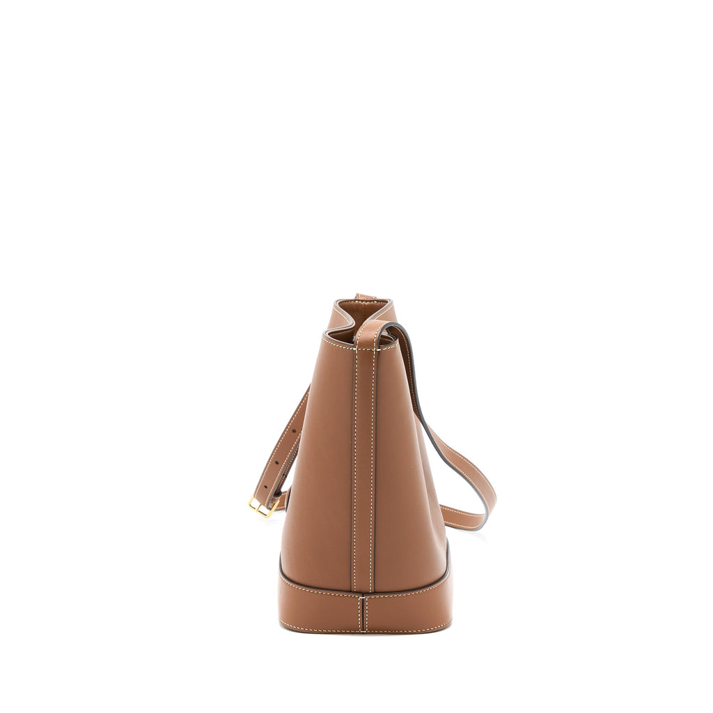 Celine Small Bucket Cuir Triomphe Calfskin Tan