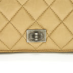 Chanel Quilted 2.55 Wallet Calfskin Gold Ruthenium Sliver Hardware