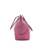 Gucci leather shopping Tote Bag raspberry Pink