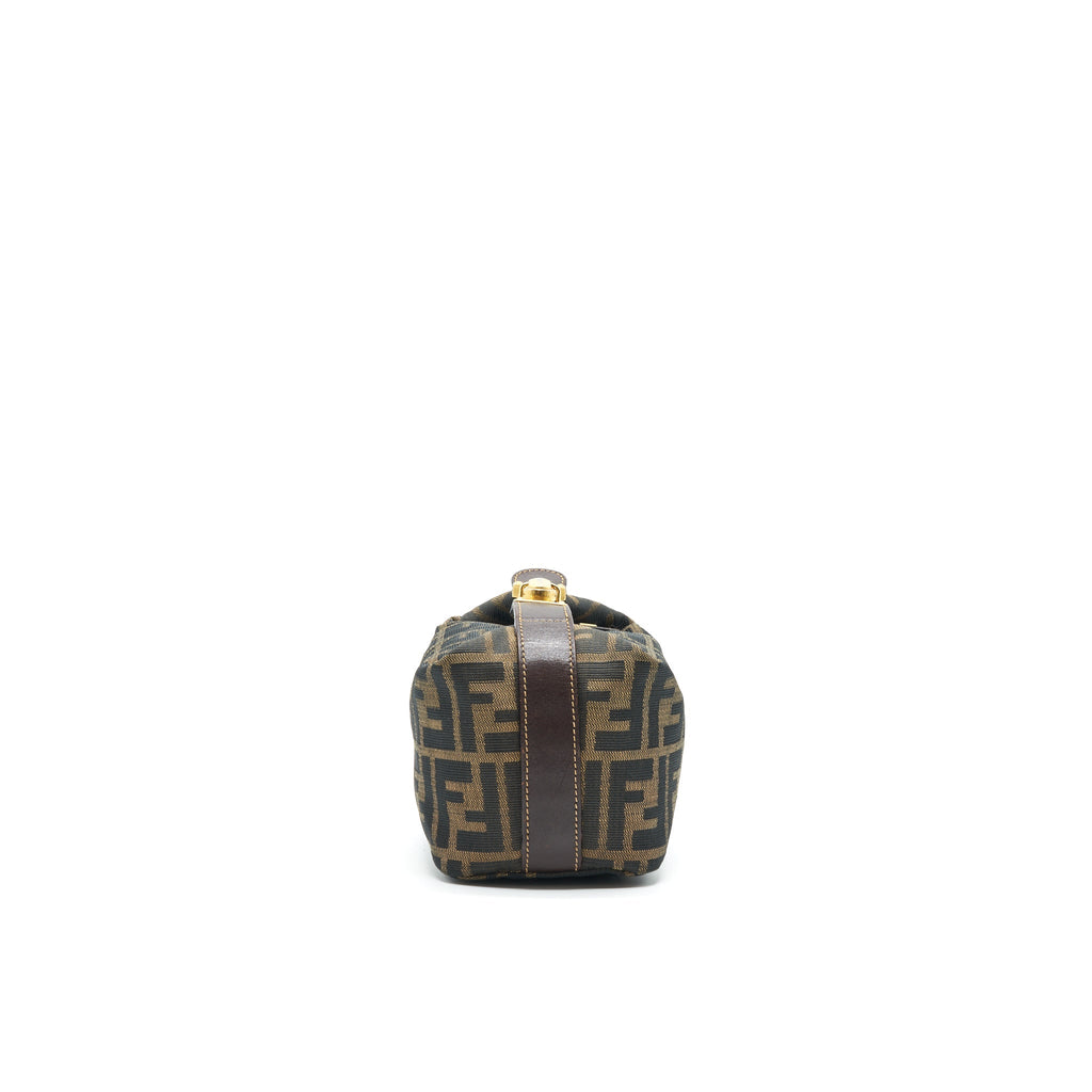Fendi Vintage FF Zucca Canvas Mini Cosmetic Bag