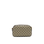 Gucci GG Supreme Crossbody Bag Brown