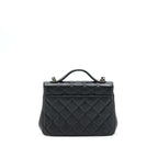 Chanel Medium Business Affinity Bag Caviar Black LGHW (Microchip)