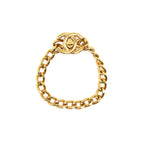 Chanel Vintage CC Logo Chain Bracelet