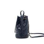 CHANEL BUCKET BAG IN Navy GHW