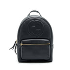 Gucci Soho Leather Backpack Black