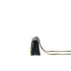 Chanel Small Flap Bag with Calfskin, Pearl , Resin Black GHW