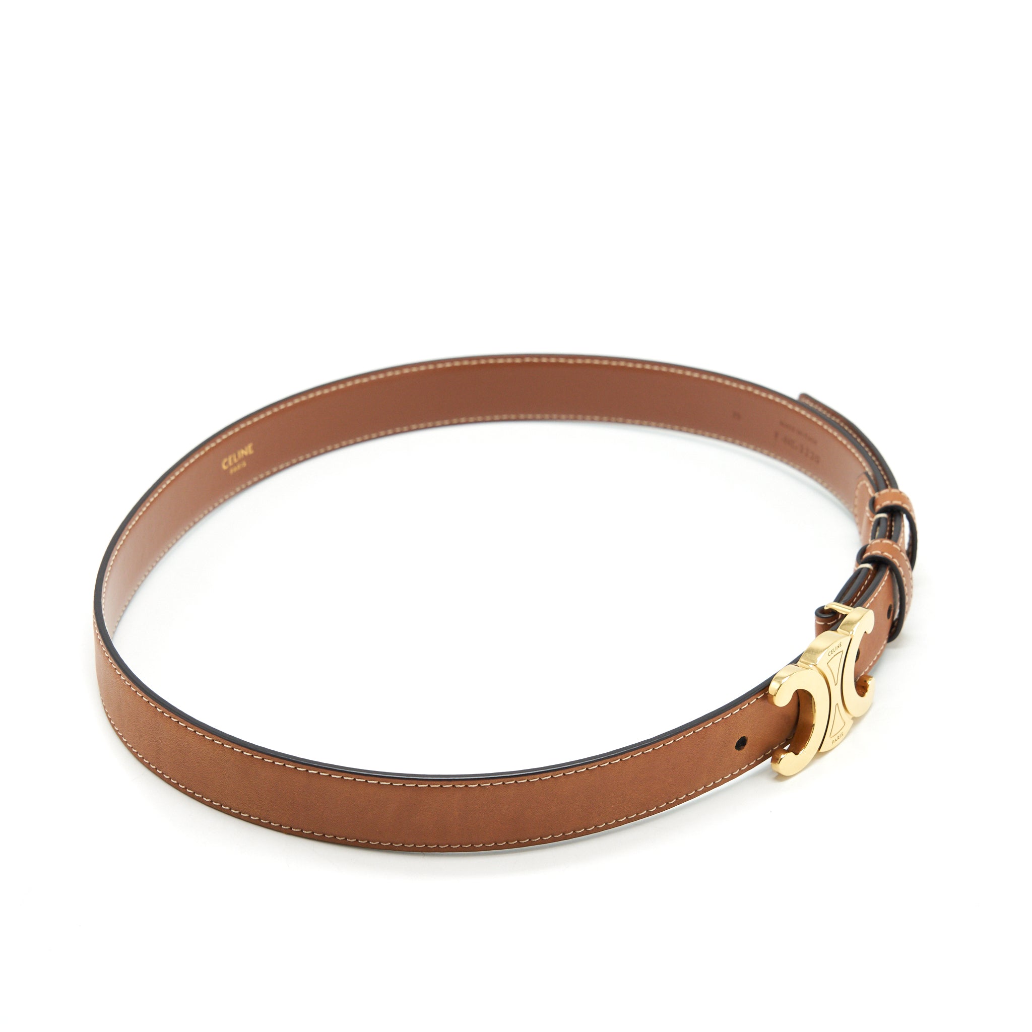 Celine size75 Medium Triomphe belt