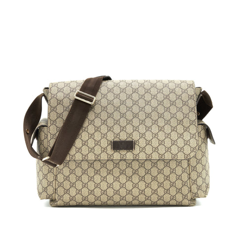Gucci GG Supreme Canvas Diaper Bag