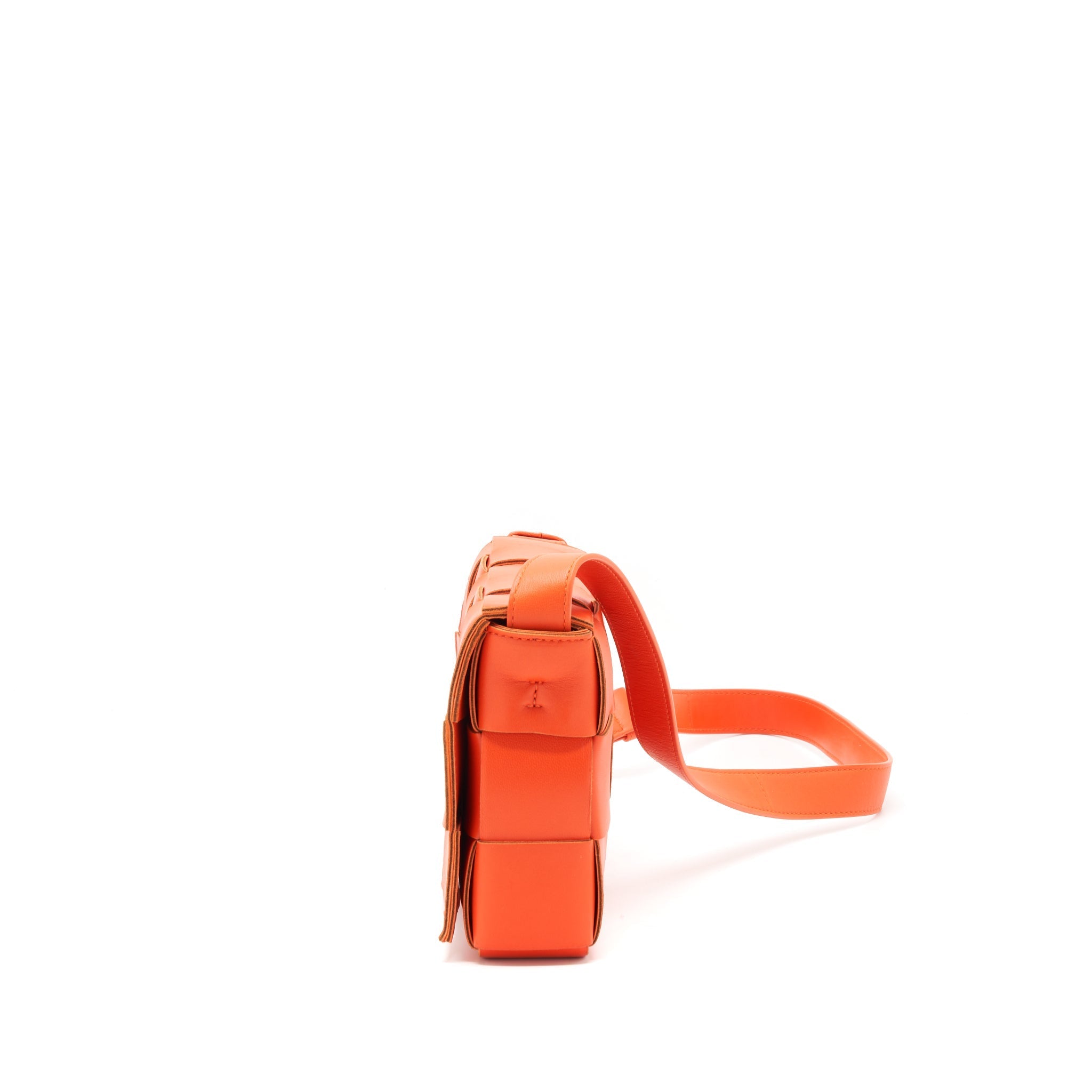 Bottega Veneta Cassette Bag Bright Orange