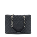 Chanel Grand Shopping Tote Caviar Black SHW