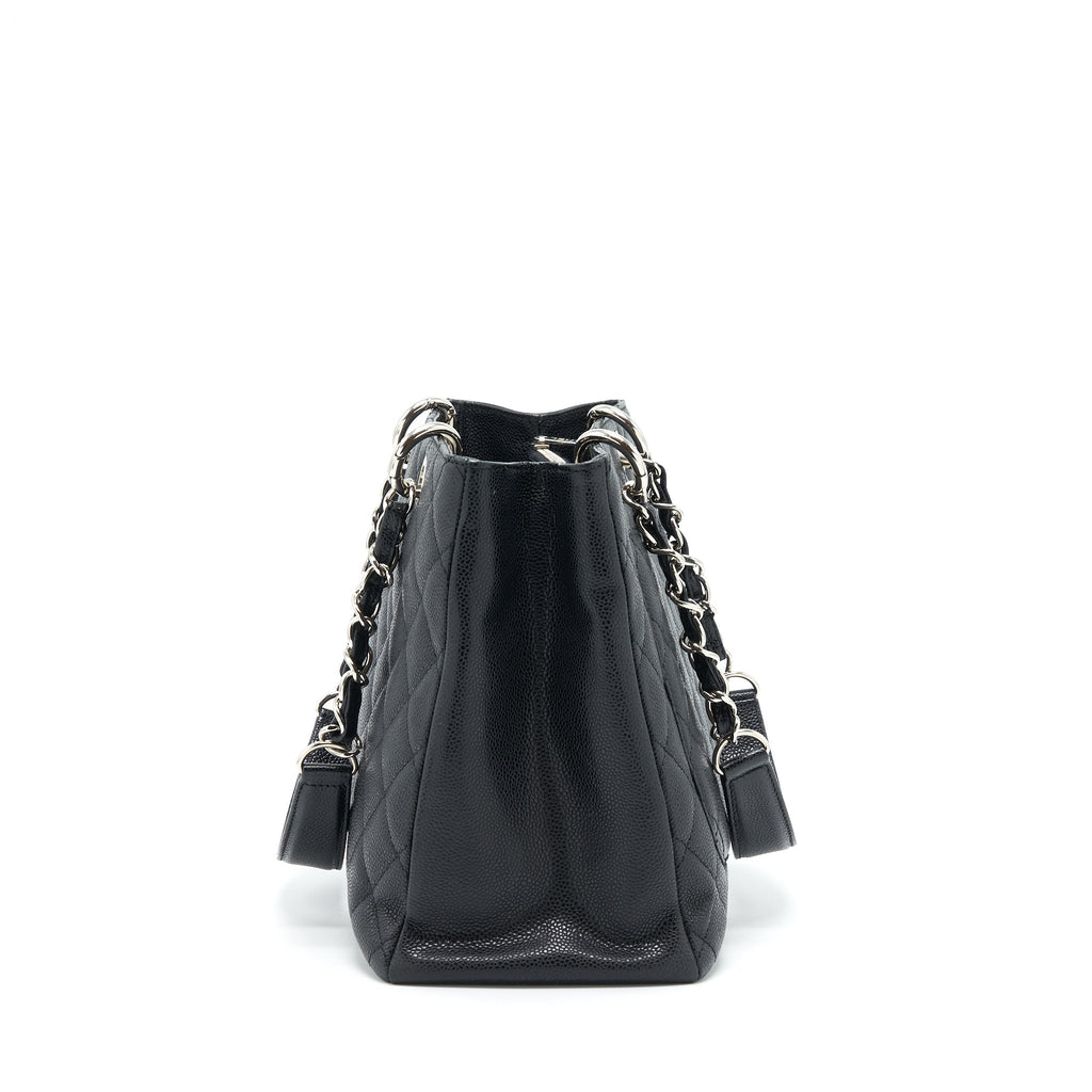 Chanel Grand Shopping Tote Caviar Black SHW